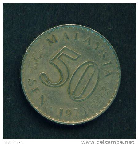 MALAYSIA  -  1973  50 Sen  Circulated As Scan - Malaysie