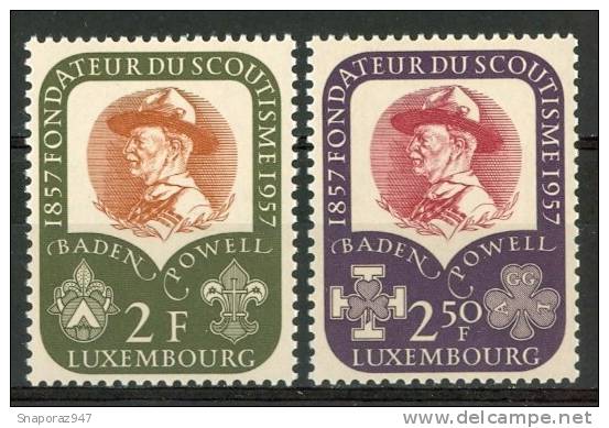 1957 Lussemburgo Scout Scoutisme Scouting Set MNH** -Sc42 - Nuevos