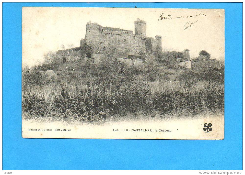 46 CASTELNAU : Le Château - Sousceyrac