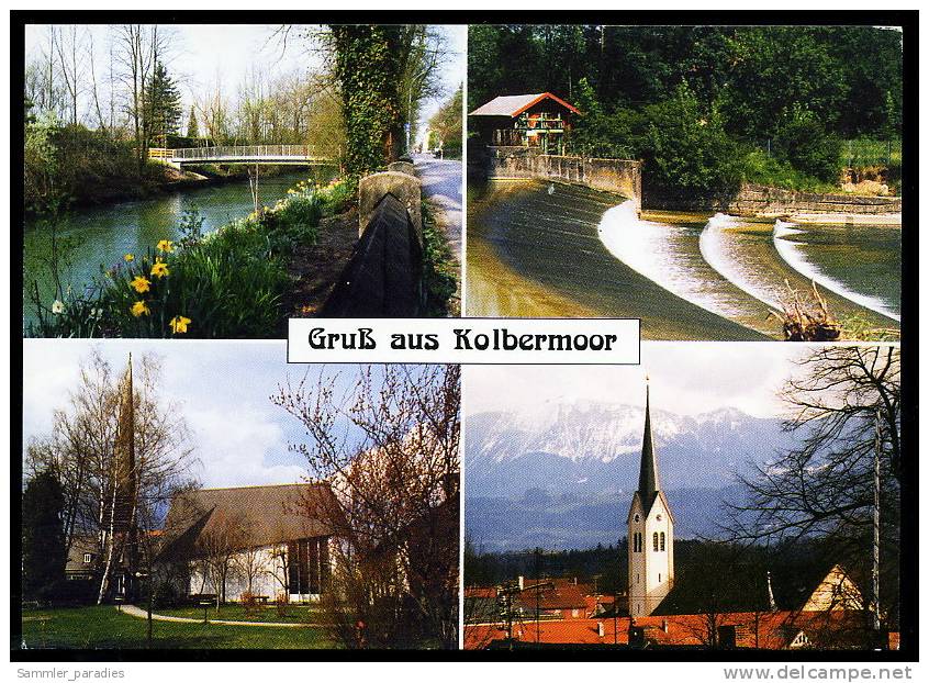 85954) BRD - 4-Bild Kolbermoor - Gelaufen SST 83607 Holzkirchen Vom 26.5.2007 - Maximiliansbahn - Andere & Zonder Classificatie