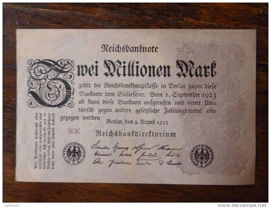 BANKNOTE MÜNZT ? LÜNEBURGERHEIDE MILLIONEN MART BILLET DE BANQUE ALLEMAND ? BANK NUMISMATIQUE - Autres & Non Classés