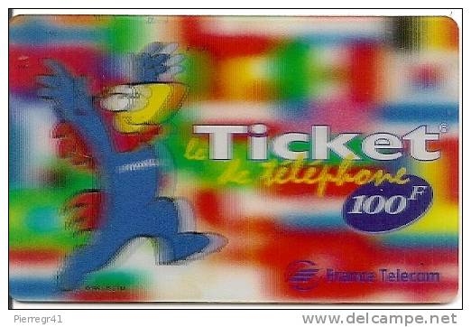 2-TICKET-TELEPHONE-FT-100 F- FOOTIX-GOAL Et JOUEUR-31/12/1999--T BE - Biglietti FT