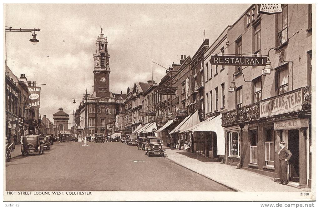 ES343 - COLCHESTER - HIGH STREET LOOKING WEST - Colchester