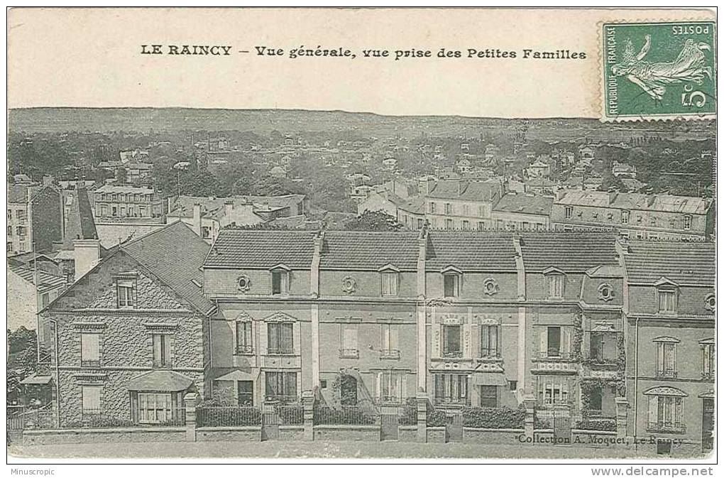 CPA 93 - Le Raincy - Vue Générale - Le Raincy