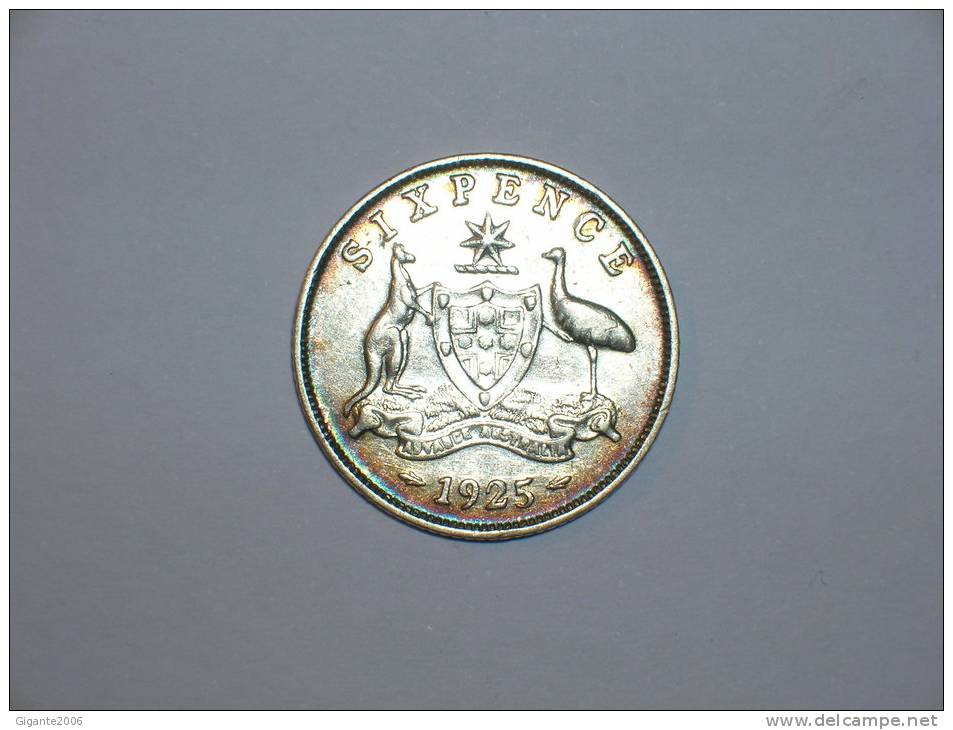 Australia 6 Pence 1925 MS  (4483) - Sixpence