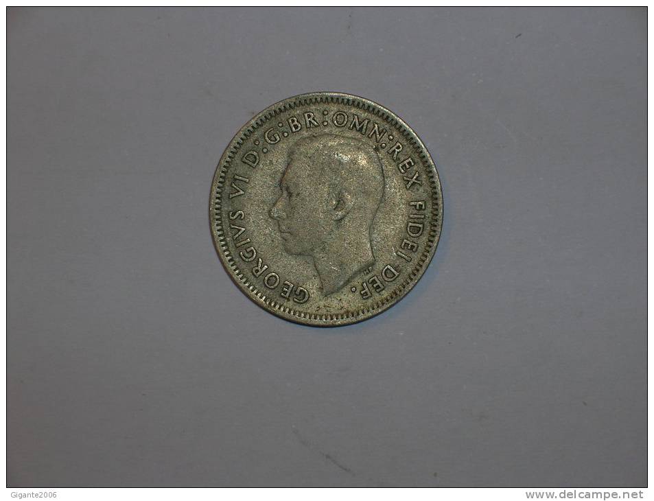 Australia 6 Pence 1951 PL  (4486) - Sixpence