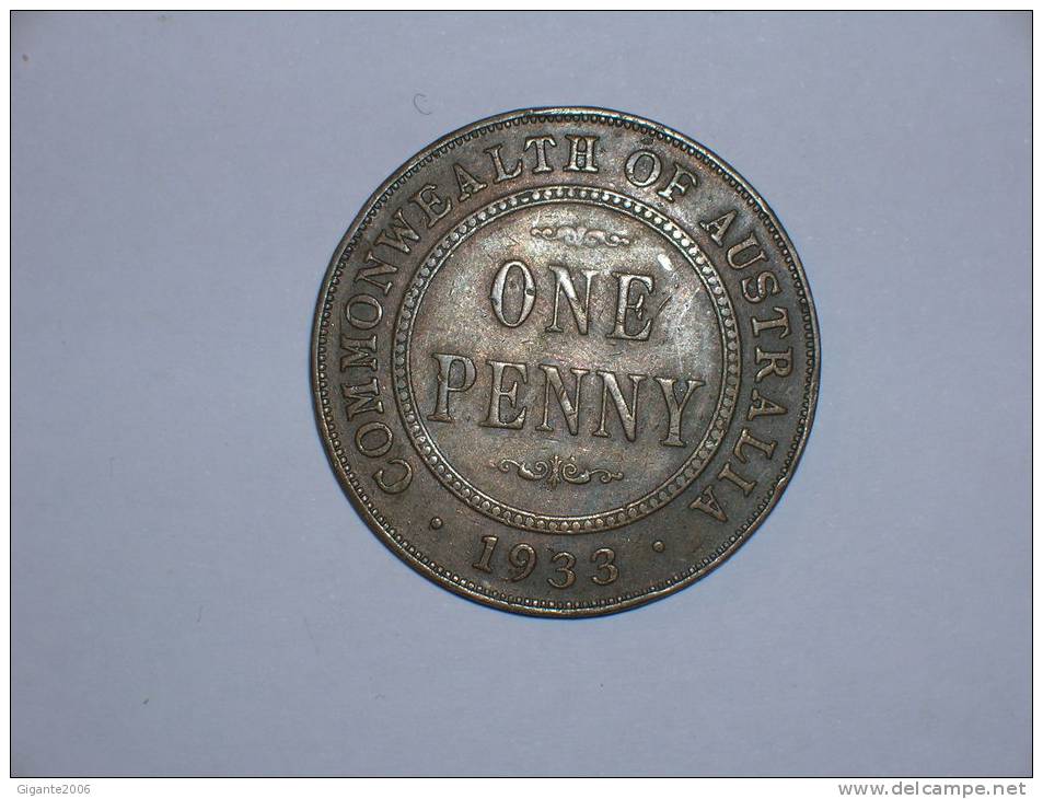 Australia 1 Penny 1933  (4493) - Penny