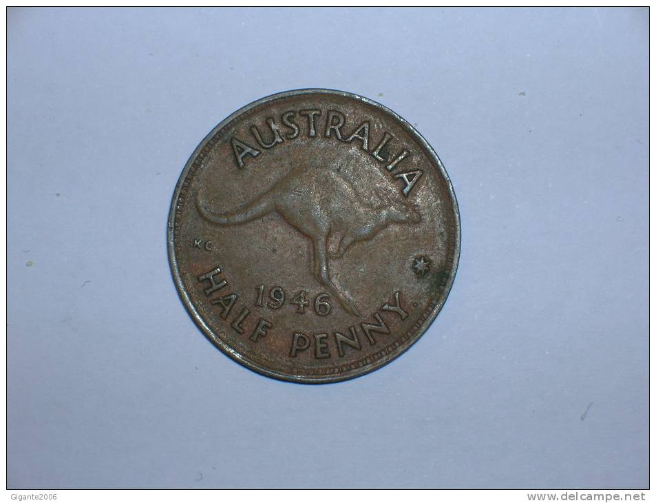 Australia 1/2 Penny 1946  (4497) - ½ Penny