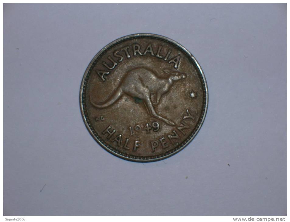 Australia 1/2 Penny 1949  (4498) - ½ Penny