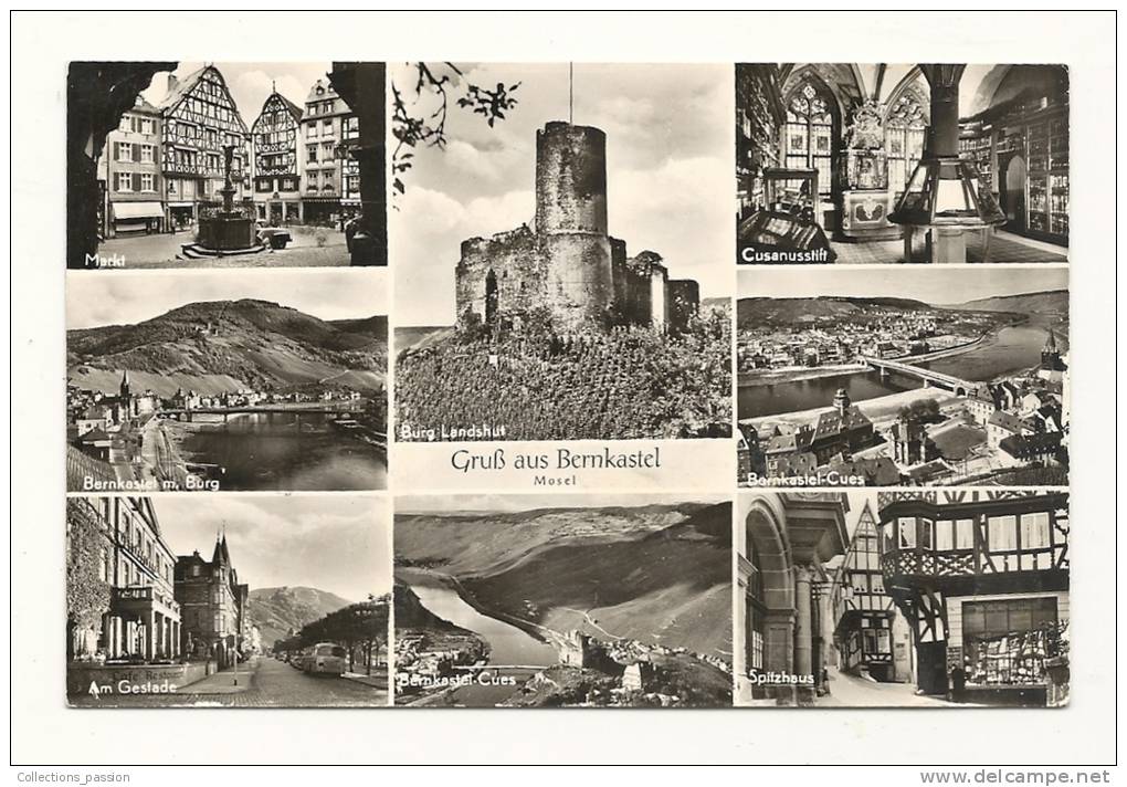 Cp, Allemagne, GruB Aus Bernkastel, Multi-Vues - Bernkastel-Kues