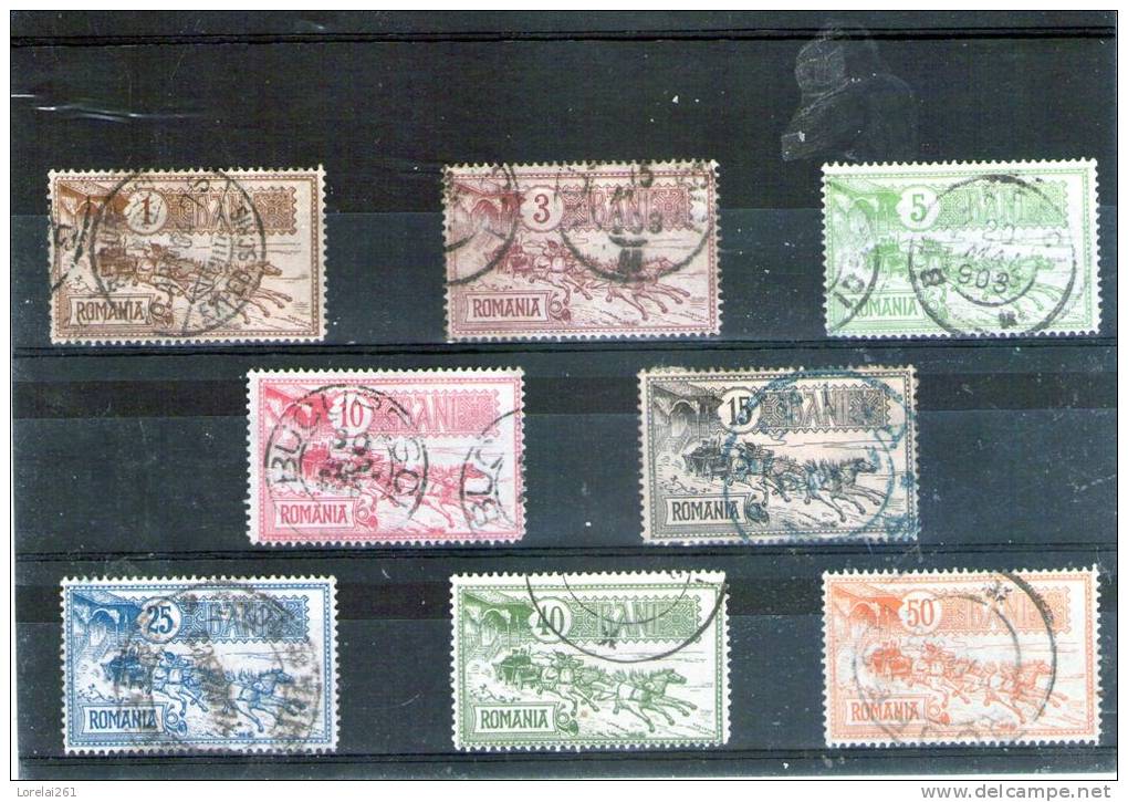 1903 -  2 Anniv. Du Nouvel Hotel Des Postes Mi No 146/153 Et Y&T No 137/144 - Used Stamps