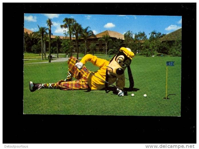 WALT DYSNEY DISNEYWORLD  A Goofy Way To Put Golf Resort Dingo On The Putting Green GOLF CLUB - Disneyworld
