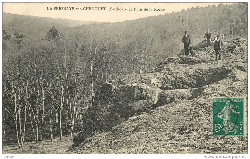 LA FRESNAYE SUR CHEDOUET LE PUITS DE LA ROCHE - La Fresnaye Sur Chédouet