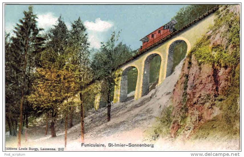 Suisse - Funiculaire Saint-Imier Sonnenberg - Saint-Imier 