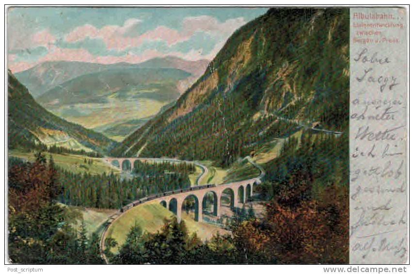 Suisse - Albulabahn Linientwicklung Zwischen Bergun Und Preda - Bergün/Bravuogn