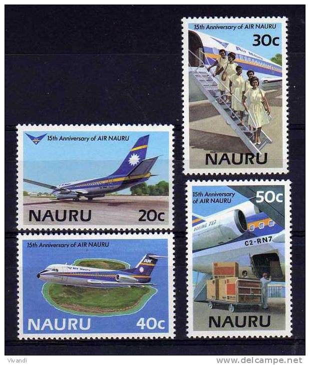 Nauru - 1985 - 15th Anniversary Of Air Nauru - MNH - Nauru