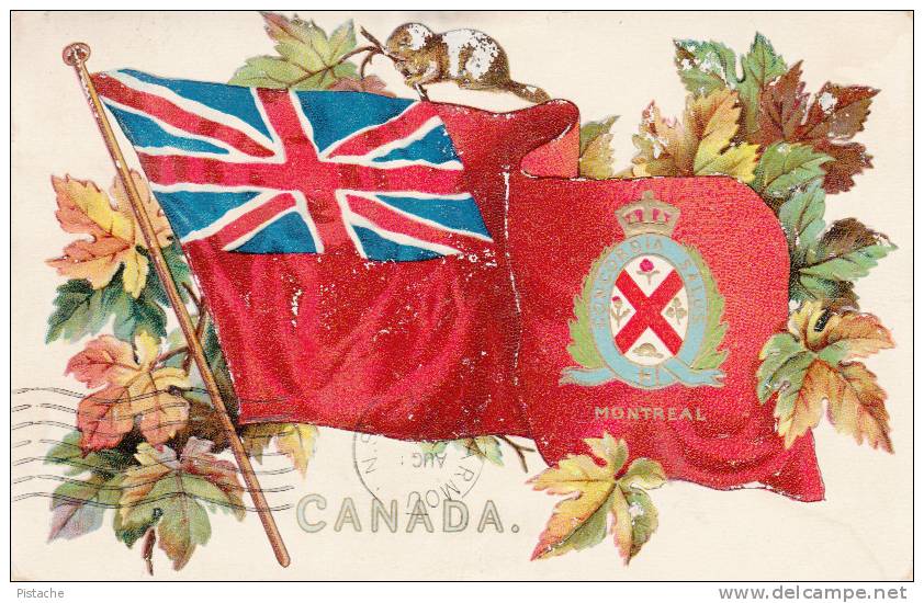 Canada - Union Jack Flag Drapeau - Coats Of Arms - Armoiries - R. Tuck Series 2911 - Embossed - Other & Unclassified