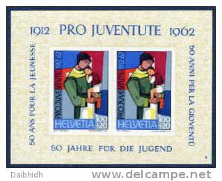 SWITZERLAND 1962 Pro Juventute Block MNH.  Michel Block 18 - Nuevos