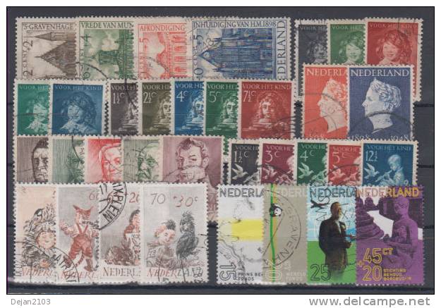 Netherlands 8 Complete Series USED - Collections