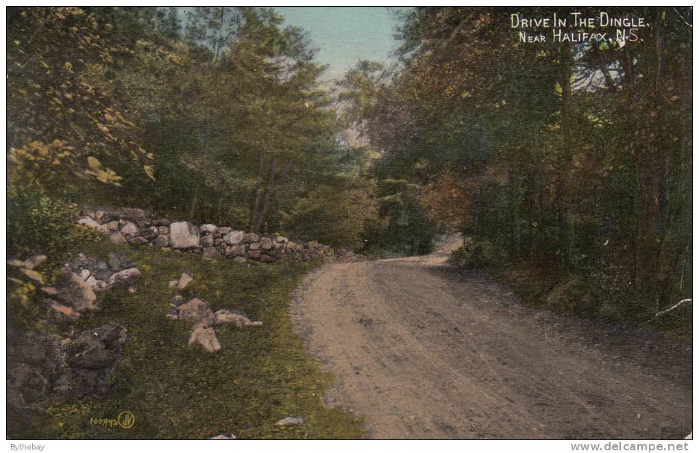 Drive In The Dingle, Near Halifax, N.S. Postmark Halifax, NS SEP 4 1913 With Slogan Cancel Provincial Exhibition - Halifax