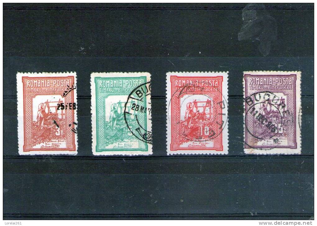 1905/6 - TESATOAREA/Tissant  Mi No 165/168 Et Yv No 164/167 - Used Stamps