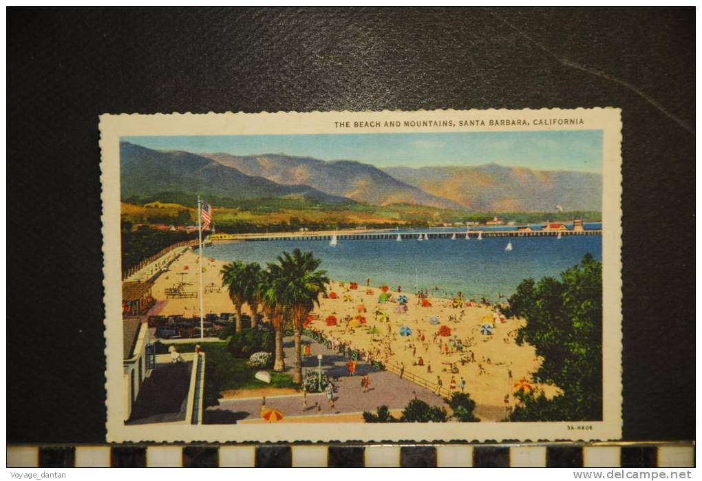 CP, The Beach And Moutains Santa Barbara California - Santa Barbara