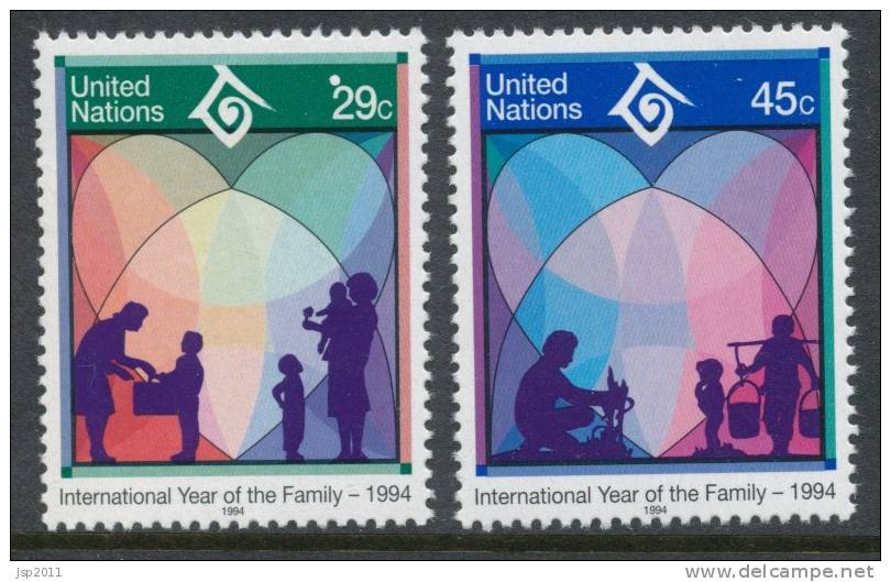 UN New York 1994 Michel 661-662, MNH** - Neufs