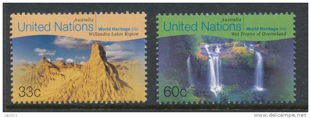 UN New York 1999 Michel 807-808, MNH** - Unused Stamps
