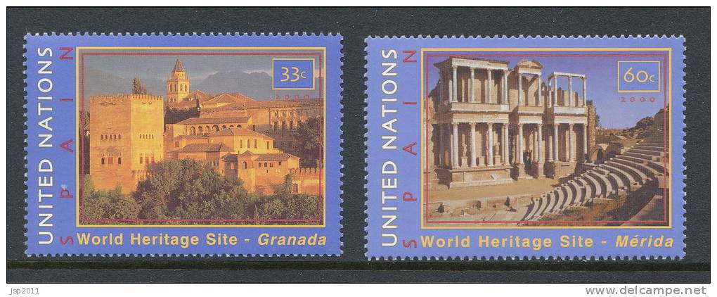 UN New York 2000 Michel 846-847, MNH** - Nuovi