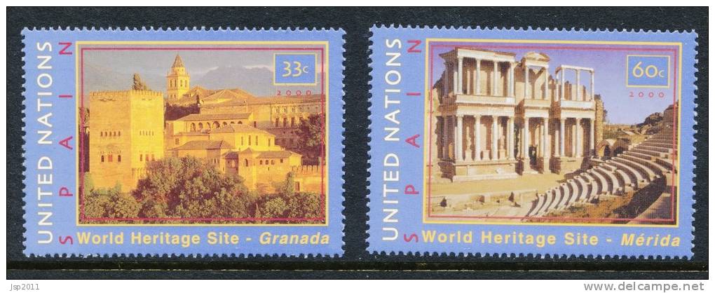 UN New York 2000 Michel 846-847, MNH** - Neufs