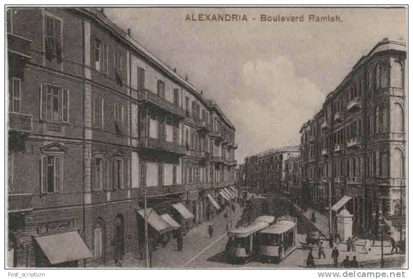Afrique - Egypte - ALexandria - Alexandrie - Boulevard Ramieh - Alexandria