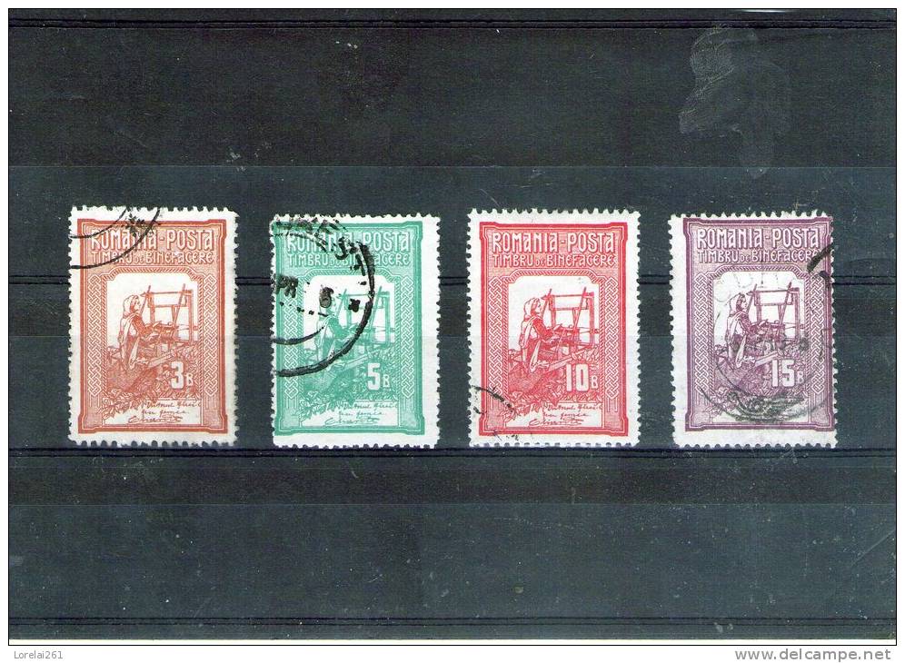 1905/6 - TESATOAREA/Tissant  Mi No 165/168 Et Yv No 164/167 - Oblitérés