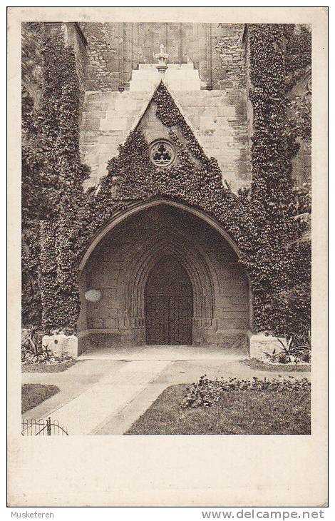 ## Germany PPC Göttingen Jakobskirche, Hauptportal GÖTTINGEN 1917 To SONDERBURG Alsen Denmark (2 Scans) - Goettingen