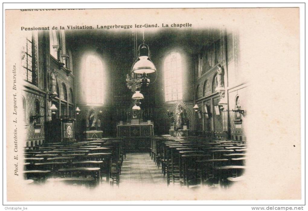 Langerbrugge Lez Gand, Pensionnat De La Visitation, La Chapelle (pk6001) - Evergem