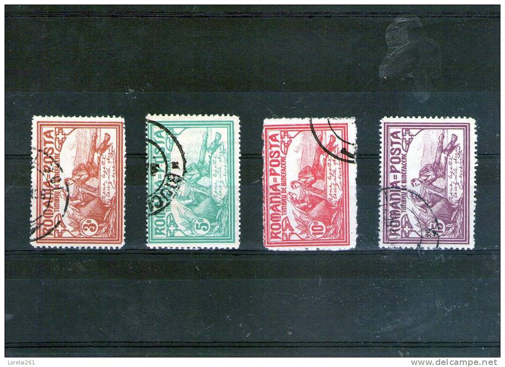 1905/6 - MAMA RANITILOR/Soignant Un Blesse Mi 169/172 Et Yv No 160/163 - Used Stamps