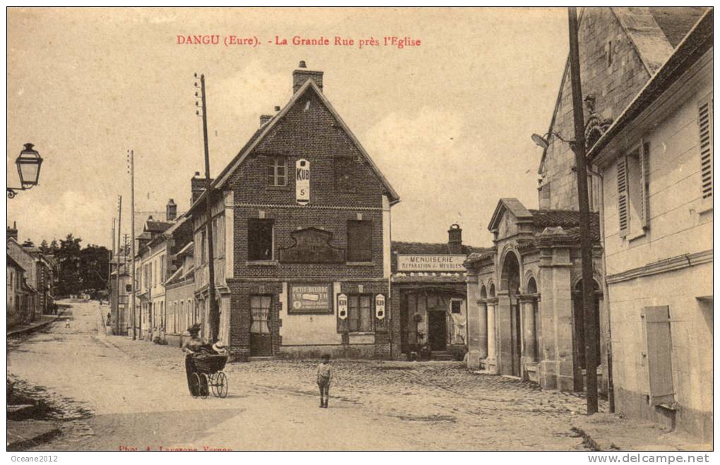 27 Dangu La Grande Rue Pres De L'église - Dangu