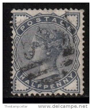 GB Scott 98 - SG187, 1883 Victoria 1/2d Blue Used - Gebraucht