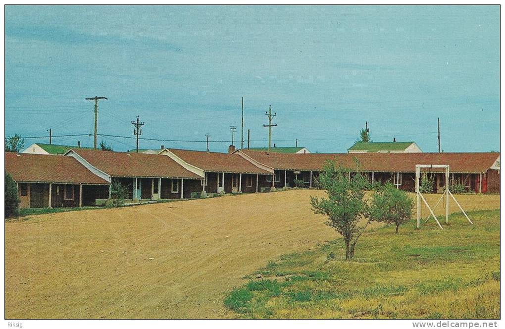 Moorcourt Motel  Moorcroft   Wyoming  A-143 - Andere & Zonder Classificatie