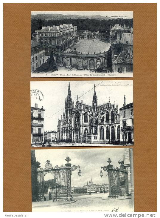 Lot De 6 Reproductions CPA - NANCY - Meurthe Et Moselle - 5 - 99 Cartoline