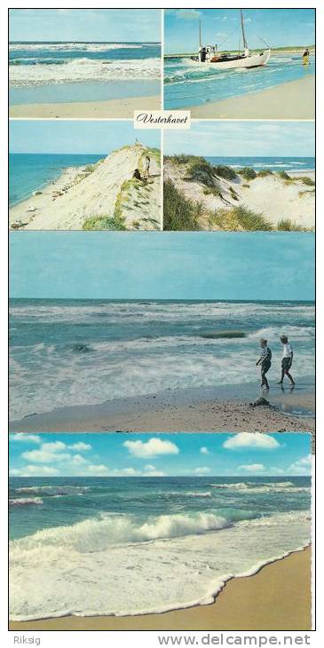 Denmark  Nordsee - The North Sea.5 Cards.  # 903 # - 5 - 99 Postcards