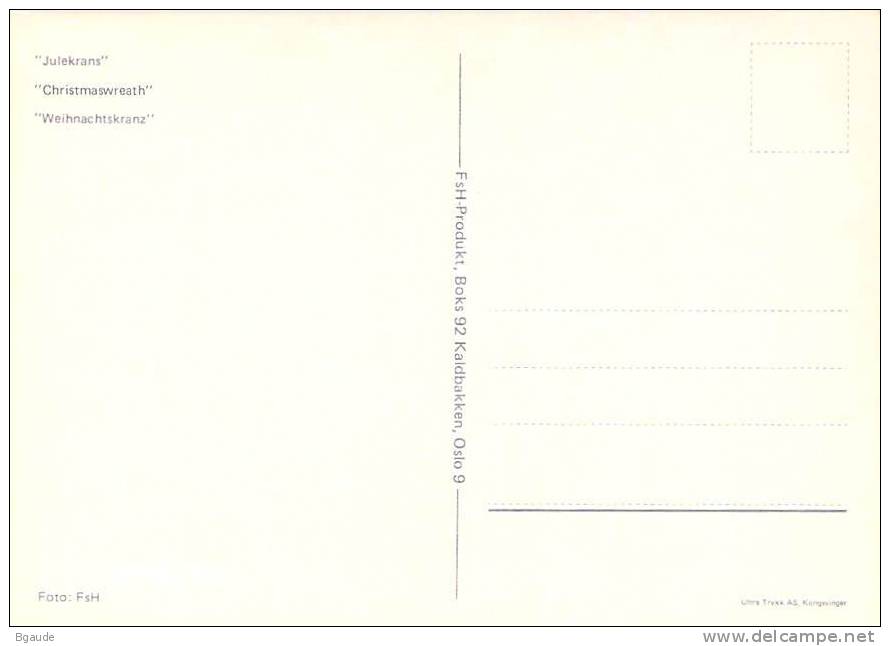 NORVEGE  CARTE  MAXIMUM   NUM.YVERT  894 NOEL - Cartes-maximum (CM)