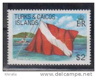 TURKS & CAICOS   1983   N°  643      COTE   13.00   EUROS   (978) - Turks And Caicos