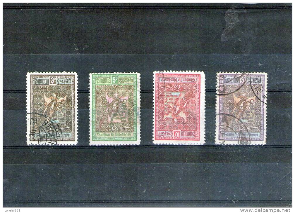 1906 - INGERII / Ange  Mi No 173/176 Et Yv No 168/171 - Used Stamps