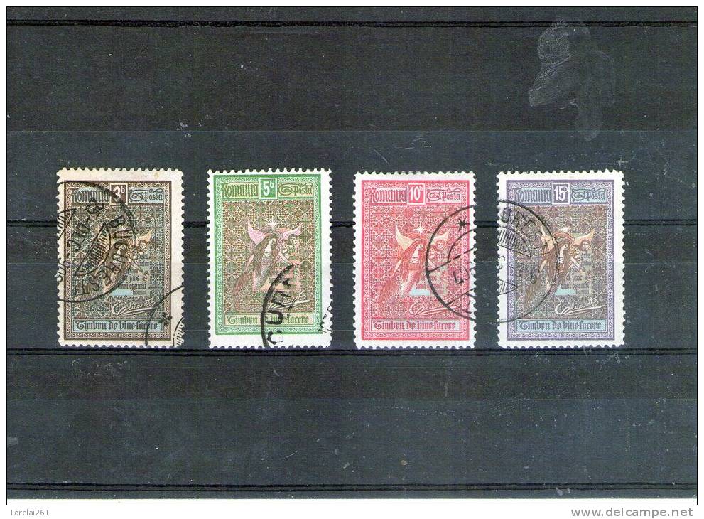 1906 - INGERII / Ange  Mi No 173/176 Et Yv No 168/171 - Used Stamps