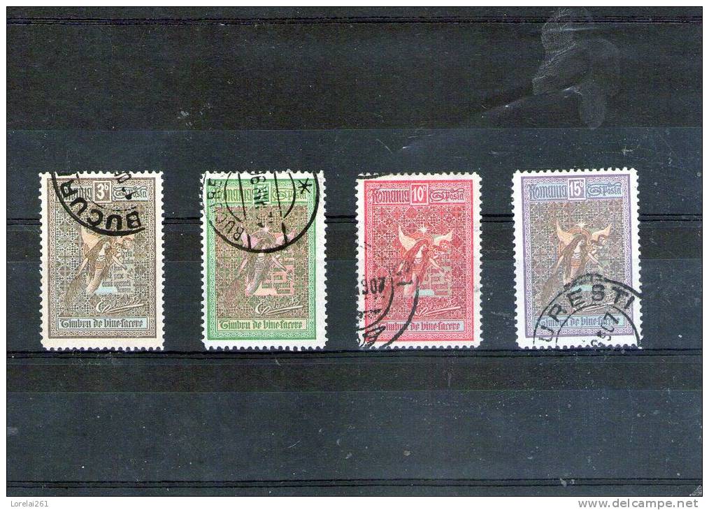 1906 - INGERII / Ange  Mi No 173/176 Et Yv No 168/171 - Used Stamps