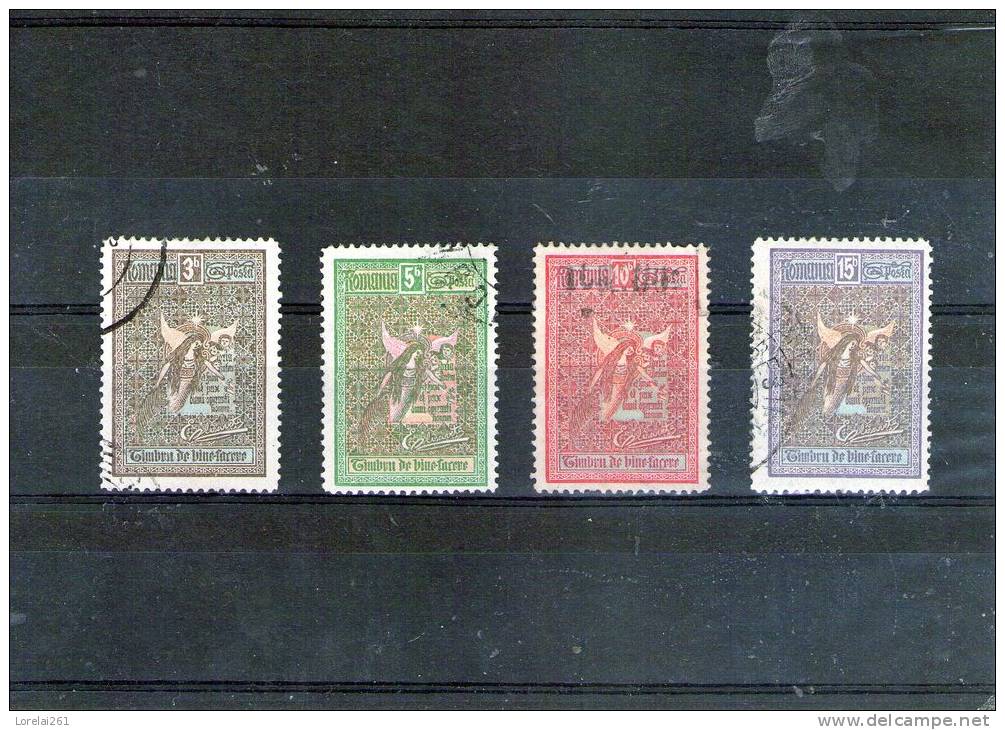 1906 - INGERII / Ange  Mi No 173/176 Et Yv No 168/171 - Oblitérés