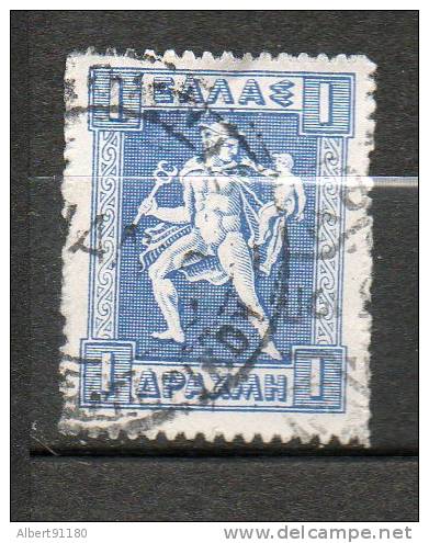 GRECE Divers 1d Outremer 1911-21 N°189 - Used Stamps