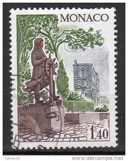 N° 988 - Oblitéré    -vue De La Principauté     -  MONACO - Oblitérés