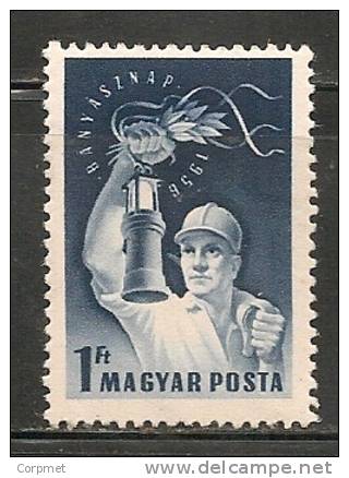 HUNGARY - 1956 Minning - Mineurs- Yvert # 1201  - MINT LH - Ungebraucht