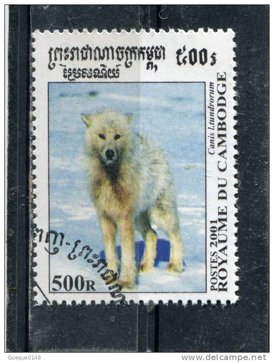 CAMBODIA. 2001. SCOTT 2144. CANIS LUPUS TUNDRORUM - Cambodge